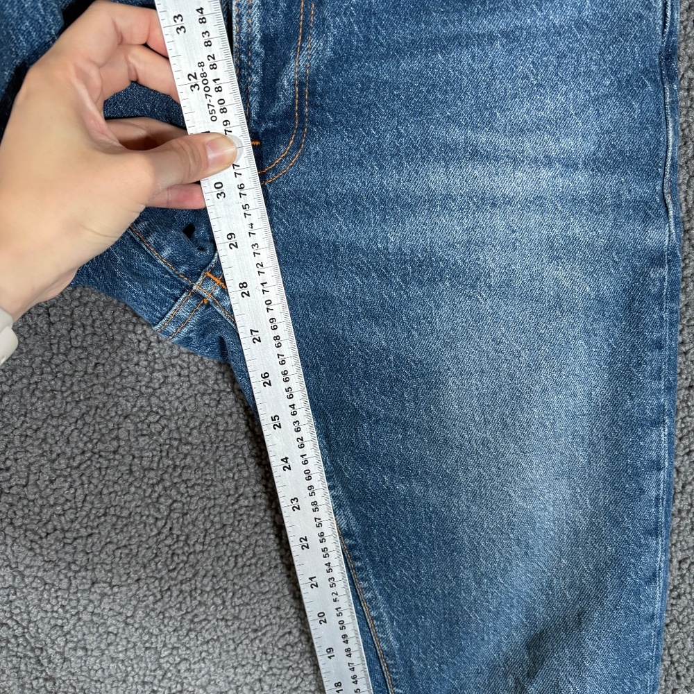 Nudie Lean Dean Slim Tapered Blue Ritual Jeans - Men's Size 30*34(Fit 30*29) - Picture 8 of 11